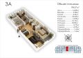 3-комнатная квартира (6 мкр. , Октябрьский район, г. Бишкек)
